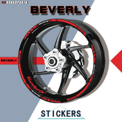 High-quality waterproof decals for modification of motorcycle wheel rim stickers for Piaggio beverly