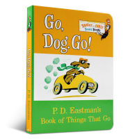 English original picture book Go, Dog Go! Paper book Dr. Seuss Dr. Seuss English original childrens book Enlightenment Liao Caixing book list early education 0-3 years old young age edition bedtime story picture book