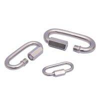 （AT） NewScrew Lock ②Quick Links SafetyHook Chain Connecting Ring Carabiner Chain Buckle