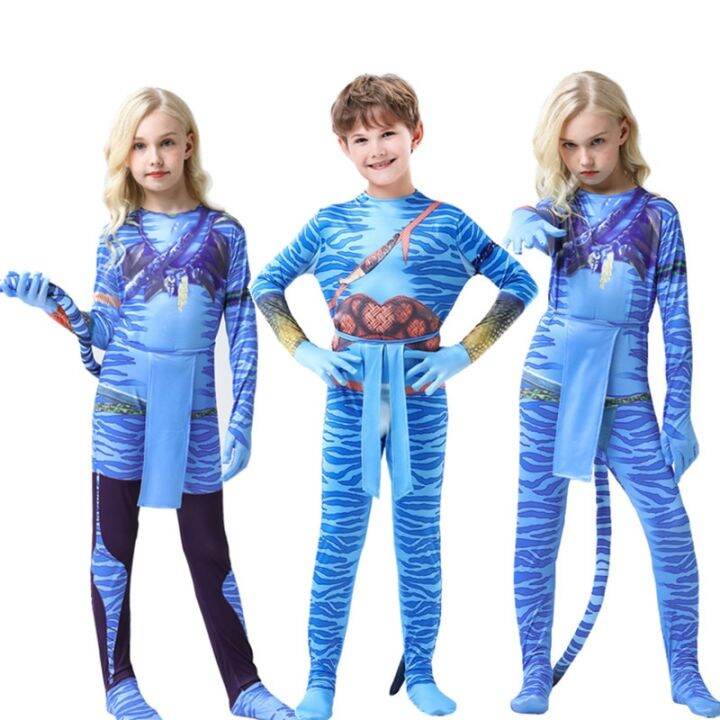 new-avatar-2-cosplay-costume-movie-jake-sully-neytiri-bodysuit-suit-zentai-jumpsuits-halloween-costume-for-women-men-girls-kids