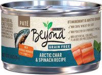 อาหารเปียกแมวโตระดับอัพเกรด Purina Beyond Arctic Char &amp; Spinach Pate Recipe Grain-Free 85g