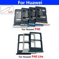 สำหรับ Huawei P40 Lite P40 Pro ซิมช่องเสียบบัตรการ์ด SD อะแดปเตอร์ที่ใส่ถาดเหมาะสำหรับ Huawei P40 Lite P40 Pro ที่ใส่ถาดซิมการ์ด