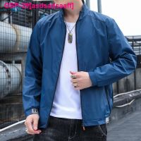 Asdsadsaaff Jaqueta De Moda Masculina Pouco Pupas Fina Jaqueta Streetwear Coreano Casaco Gola Bombardeiro