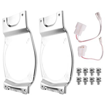 Horn Bracket Rear 5 Inch Speaker Bracket Kit for Suzuki Jimny 2019 2020 2021 Accessories 99197-77R10 with Wire Harness