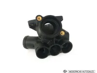 Genuine 021121117A Volkswagen Golf III, Jetta III, EurovanT4, Corrado, PassatB3 B4 Thermostat Housing เสื้อวาล์วน้ำ