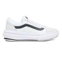 Vans รองเท้าผ้าใบ Old Skool Overt ComfyCush | White/Black ( VN0A7Q5EWHT )