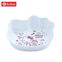 Srithai Melamine ชามหน้าคิตตี้ เมลามีน ลาย Kitty dream B 6237-7 ขนาด 7 นิ้ว