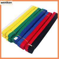 WENKEN 1.8m สีสันสดใส ของขวัญเด็ก ห่อคู่ ผู้ใหญ่เด็ก เข็มขัดกีฬา เข็มขัดเทควันโด ศิลปะการต่อสู้ลาย คาราเต้ยูโด