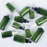 50ml/100ml/150ml/200ml Dark Green Oblique Shoulder Cosmetic Sub-bottling Spray Bottle Portable Fine Mist Bottle For Travel Travel Size Bottles Contain