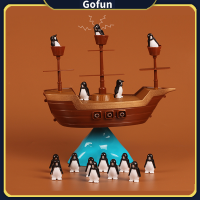 เกมส์แพนกวินตกเรือโจรสลัด - Pirate boat balancinggame