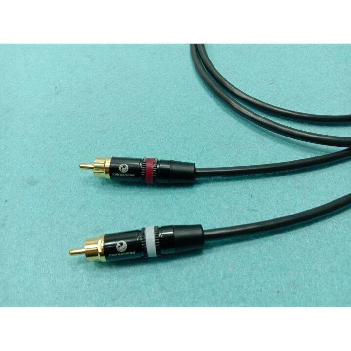 rca-สายสัญญาณ-rca-canare-l-2e5at-made-in-japan-หัวแจ็ค-rca-neutrik-yongsheng-ราคาต่อ2เส้น