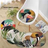 【CW】₪  Abstract Monstera Woman Office Cushion Sofa 40x40cm