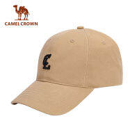 หมวกเบสบอลยูนิเซ็กซ์กลางแจ้ง Camel Crown หมวกม่านบังแดดแห้งเร็วกันลม