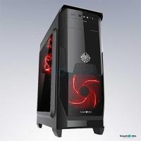 Tsunami เคสคอมพิวเตอร์ ATX Case (NP) CA-V1 Gaming (Black-Red)