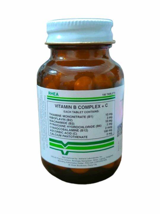 Rhea Vitamin 100 Tablets Lazada PH
