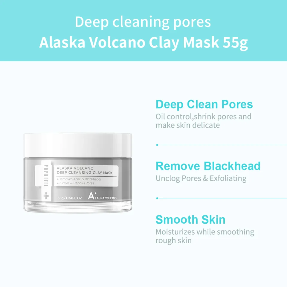 PAPA FEEL ALASKA VOLCANO DEEP CLEANSING CLAY MASK