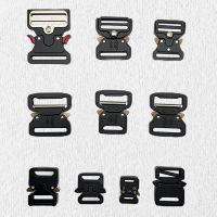 Plating Metal Quick Side Release Buckles For Mens Belts Plaque Safety Strong Adjustable Clasp Hooks DIY Buckles Clip For Bag