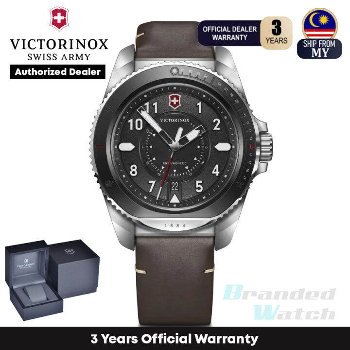[Official Warranty] Victorinox Swiss Army 241976.1 Men's Journey 1884