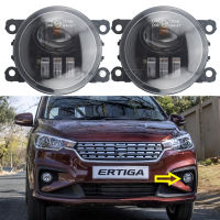 รถ H11เลนส์ไฟตัดหมอกคู่ LED ไฟตัดหมอก DRL 12vdriving ไฟสำหรับ Suzuki ertiga Ze NC 2014 2015 2016 2017 2018.*