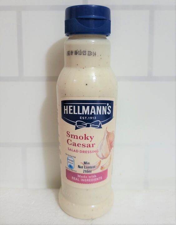 [Chai 210ml CAESAR] XỐT MAYO TRỘN XÀ LÁCH [Philippines] HELLMANNS