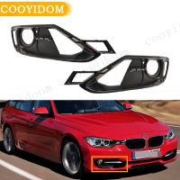 Car Front Bumper Fog Light Grill Fog Light Open Vent Grille Intake Cover For BMW F30 F31 2012-2015 51117300739 51117300740