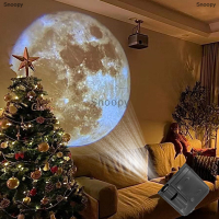 Snoopy Aurora Moon Galaxy โคมไฟฉายพื้นหลังสร้างสรรค์บรรยากาศกลางคืนแสงโลกโปรเจคเตอร์โคมไฟถ่ายภาพ16แผ่น