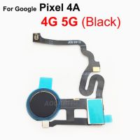 【✴COD✴】 ganghuang44704037 Aocarmo สำหรับ Google Pixel 4a 5a 4G 5G เซ็นเซอร์ลายนิ้วมือ Touch Id Flex อะไหล่สายเคเบิล