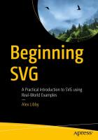 หนังสืออังกฤษใหม่ Beginning Svg : A Practical Introduction to Svg Using Real-world Examples [Paperback]