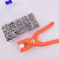 [COD] Plastic five-claw buckle pliers button childrens snap installation hand press tools wholesale