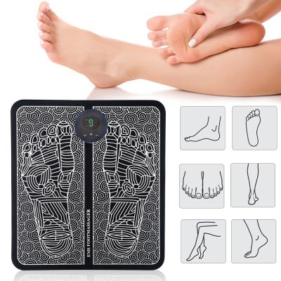 ✤﹊ EMS Foot Massage Mat Physiotherapy Foot Massage Relax Body Boost Blood Circulation Relieve Pain Reduce Fatigue Health Care Tool