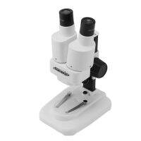 AOMEKIE 20X Stereo Microscope Binocular with LED for PCB Soldering Tool Repair Slides Mineral Watching Microscopio