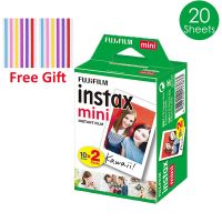 ฟิล์ม Fuji instax mini สำหรับกล้องโพลาลอย ฟรี สติ๊กเกอร์ ชิ้น หมดอายุ 2023