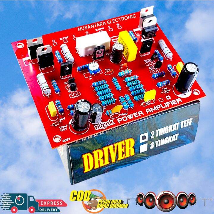 Kit Driver Power Amplifier 2 Tingkat TEFF | Lazada Indonesia