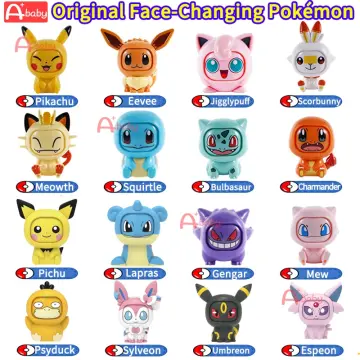 Pokemon 4-6cm Eevee Charmander Pikachu Eeveelution Nine evolutionary forms  Anime Figures Doll Kids Gift XY Action Figure Toys