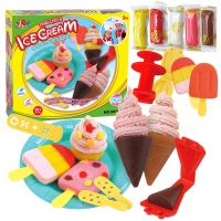 Kindergarten handmade color mud 3D plasticine tool set ice cream ice cream ice cream mold toys