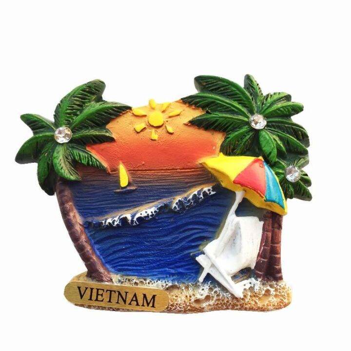 vietnam-nha-trang-da-nang-ocean-wind-human-landscape-travel-commemorative-handicraft-magnet-refrigerator-sticker-collection-companion-souvenir-refrigerator-sticker