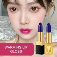 Magic Lipstick Blue Rose Temperature Color Changing Lip Blam Long Lasting Waterproof Not Easy To Fade Non-stick Cup Lipstick Mak