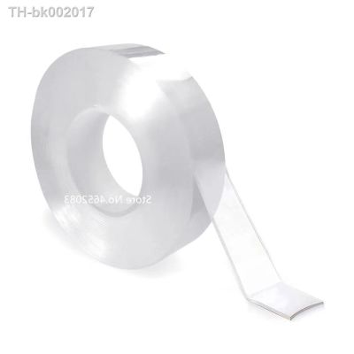 ✕▽ 1/3/5M Double Sided Tape Nano Tracsless Tape Transparent No Trace Waterproof Adhesive Tape Cleanable Home kitchen Mounting tape