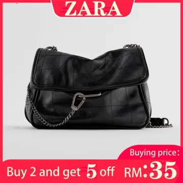 Zara Rocker shoulder bag unboxing#beautiful bag 
