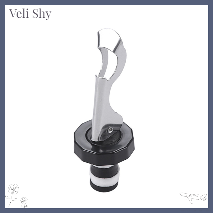 veli-shy-คันโยกหมวกพลาสติกจุกแชมเปญกันรั่วสแตนเลสจุกเครื่องดื่ม