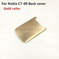 Hkfastel C7 C7-00ฝาหลังสำหรับ Nokia C7 00 C7-00สูงใหม่ประตูกรอบหลังมือถือที่อยู่อาศัย