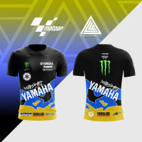 - T SHIRT[KiPgtoshop]   YAMAHA Motogp polyester fast dry motorcycle Mountain bike free nick name and logo for men and women in summer