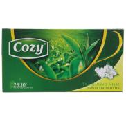 Trà túi lọc cozy hương nhài 50g 25 gói x 2g pha trà, trà sữa