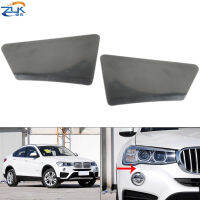 ZUK 2ชิ้นซ้ายขวาไฟหน้าเครื่องซักผ้าหัวฉีดปกสเปรย์กรณีหมวกสำหรับ BMW F26 20 28 30 35 2014-2018 X สายไม่สำหรับ M แพคเกจ