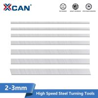 XCAN 2-3mm High Speed Steel Turning Tools CNC Lathe Turning Tool Bar White Steel Lathe Machining Tools