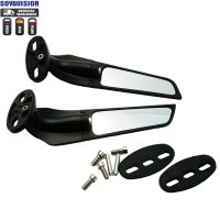 Motorcycle Mirror Modified Wind Wing Adjustable Rotating Rearview Mirror For Honda CBR1000RR for Kawasaki Ninja 250 300 400 650