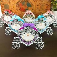 Creative Romantic Heart Carriage Couch Sweets Chocolate Candy Box Wedding Party Favours Gift Box Wedding Supplies Wholesale Storage Boxes