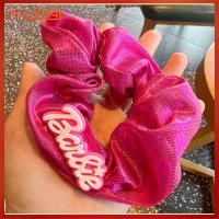 MUBAI แฟชั่นสำหรับผู้หญิง ตุ๊กตาบาร์บี้ scrunchie อีลาสติก สีทึบทึบ ยางรัดผม ที่มัดผม หางม้าหางม้า เชือกมัดผม สำหรับผู้หญิง