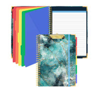 School Stationery Fillable Notebook Spiral Notebook Clipboard Notepad Memo Clip Board Folder Clipboard Writing Pad