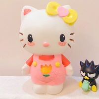 Rex TT Hello Kitty white model DIY doodle coloring vinyl piggy bank doll ornament gift toy